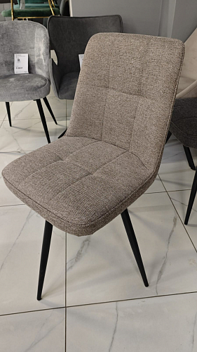 Стул на металлокаркасе Texas 4 поворотный темно-серый / черный из шоурума 11